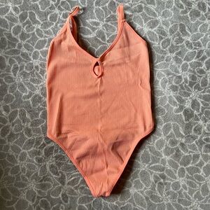 NWOT Coral bodysuit